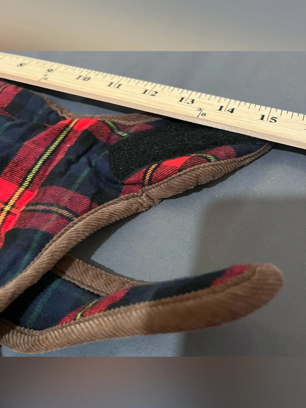 Bass Pro Shop Dog Field Jacket XS Chore Coat Red Plaid Canvas Pocket Outdoor